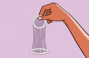 The female condom