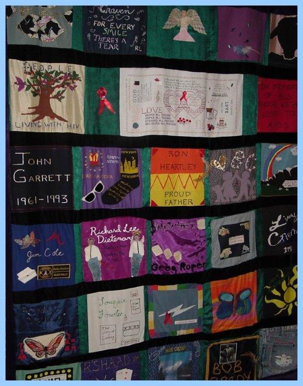 ASHA AIDS Quilt, an artifact from our history