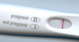 Negative pregnancy test