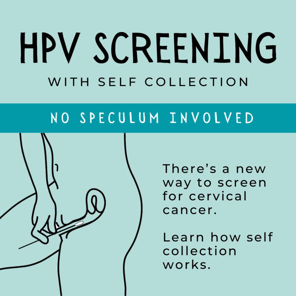 HPV screening with self collection