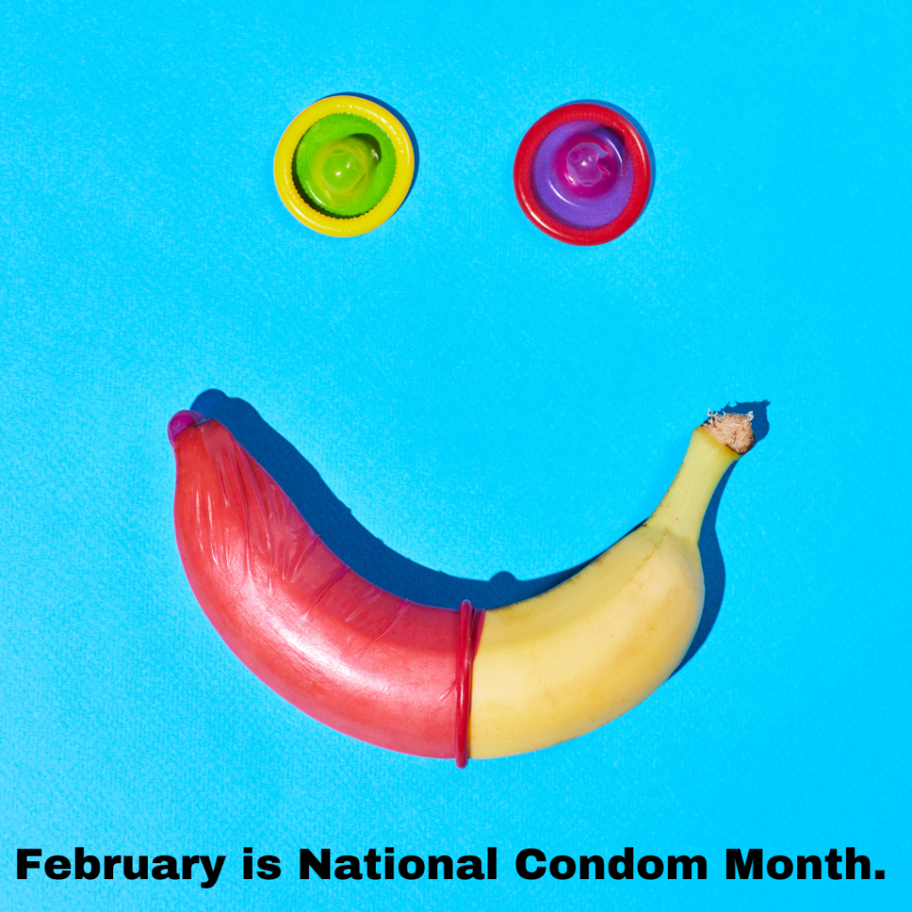 A banana wearing a condom