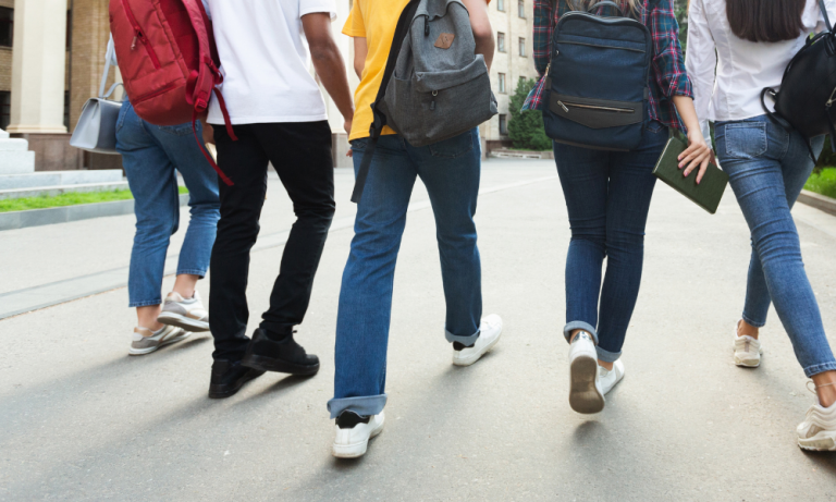 A group of young people