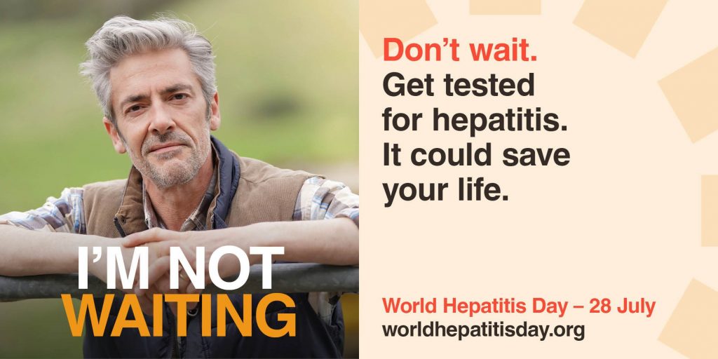 Get tested for hepatitis