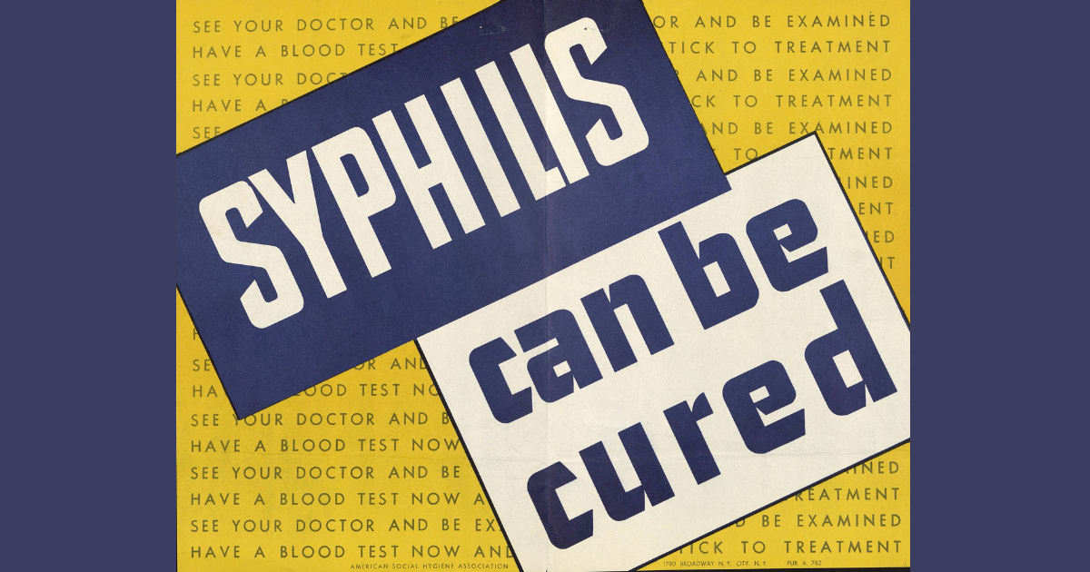 Syphilis can be cured