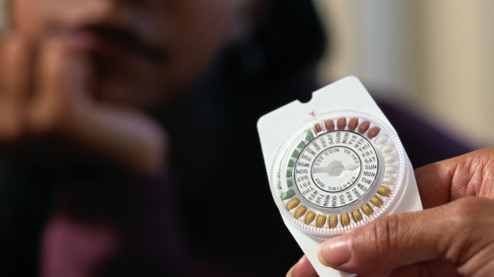 A pack of birth control pills