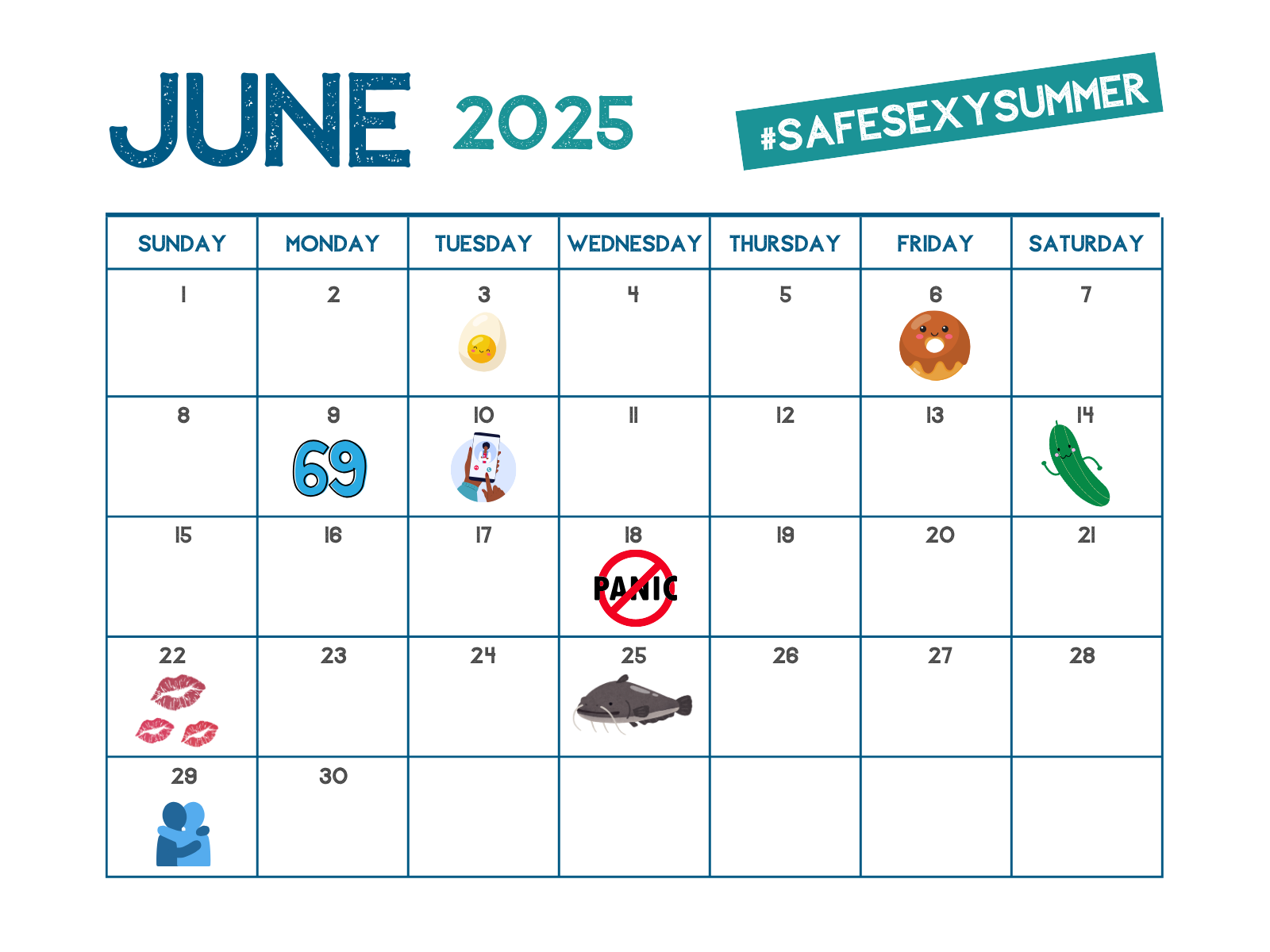 June calendar