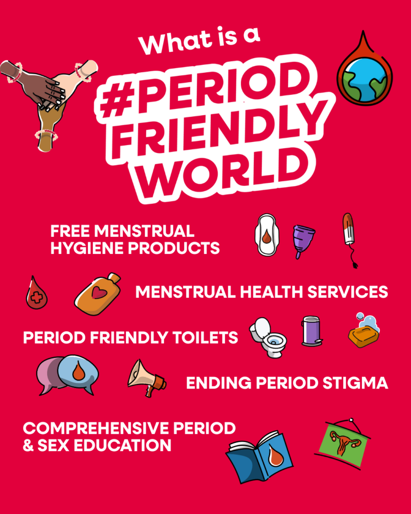 What is a period-friendly world?
