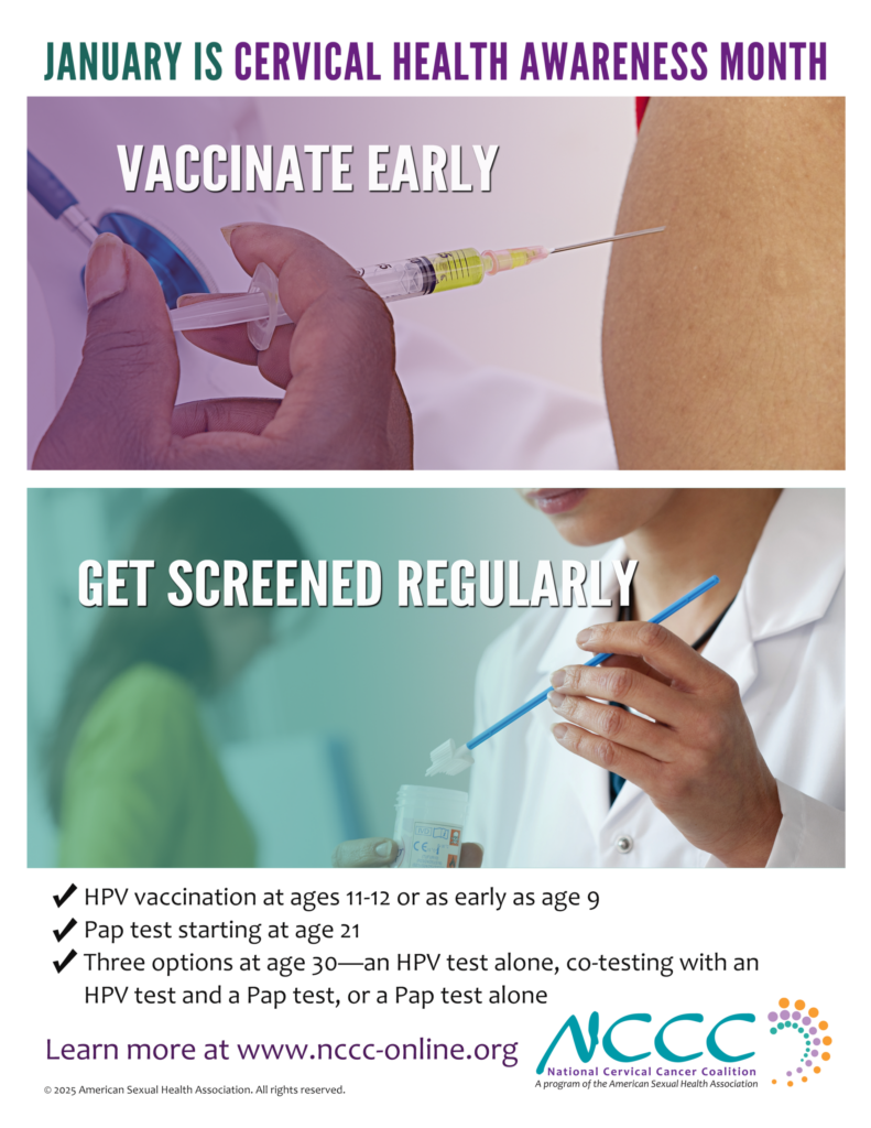 Vaccinate early screen regualrly